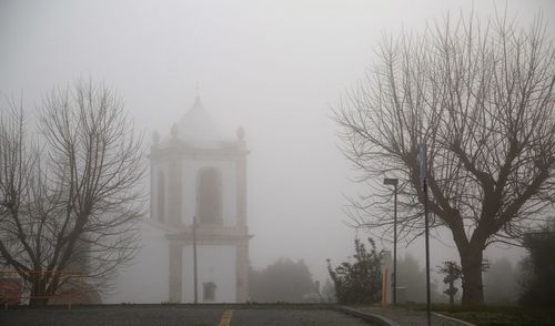 View of historic building against sky