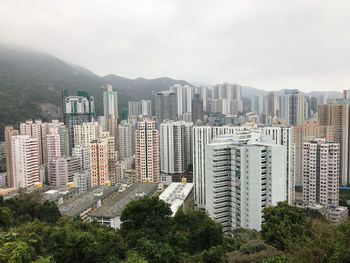 Cityscape against sky