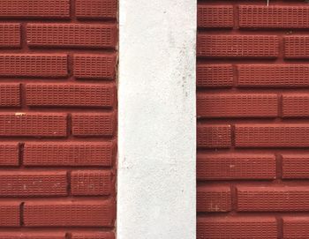 Detail shot of brick wall