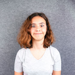 Portrait of a smiling young woman