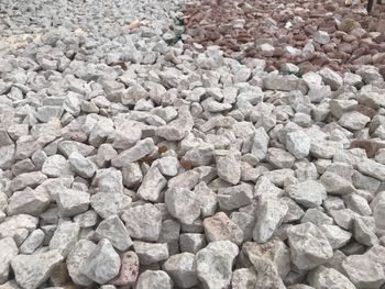 Full frame shot of stones