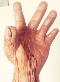 Close-up of human hand