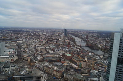 Aerial view of cityscape