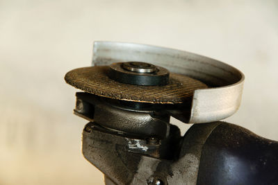 Close-up of grinder