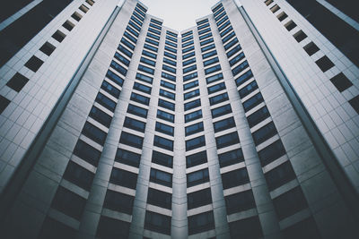 Low angle view of modern building