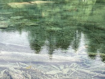 Full frame shot of lake