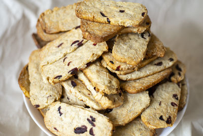 Close-up of cookies