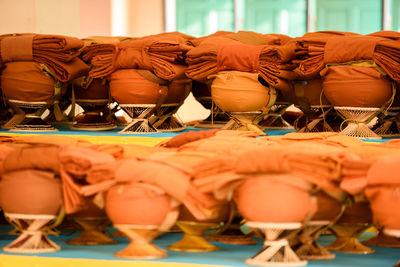 Close-up of objects for sale in market