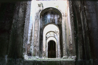 Low angle view of old building