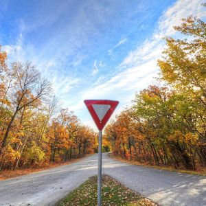 road sign