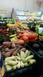 Vegetables in market