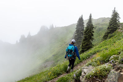 Hiking scenes in the beautiful north cascades.