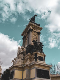 Low angle view of historical building against sky