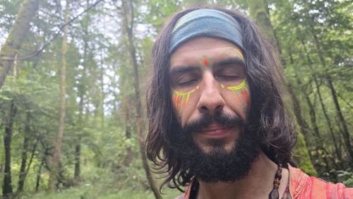 Close-up of young woman