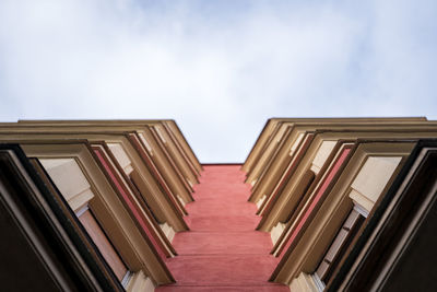 Low angle view of building against sky