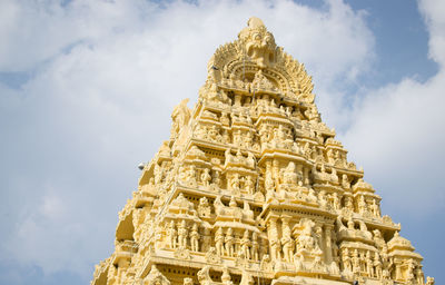 Low angle view of a temple