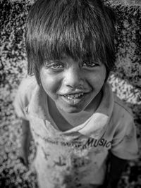 Portrait of smiling boy