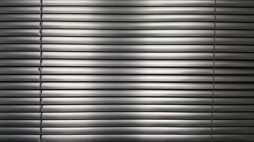 Full frame shot of closed window blinds