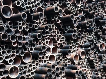 Stack of pipes