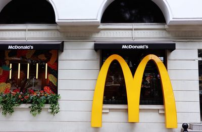 Entrance of building