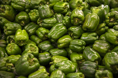 Full frame shot of green vegetables for sale