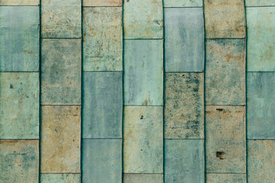 Full frame shot of old weathered wall