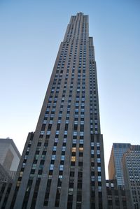 Low angle view of modern office building