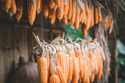 Close-up of candies for sale at market stall