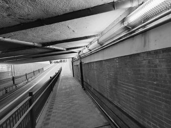 View of subway station