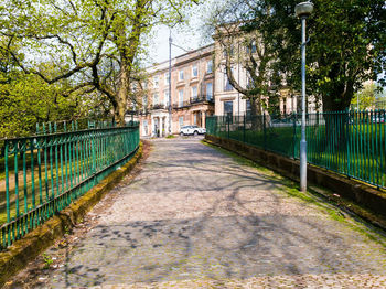 Walkway leading towards building