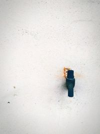 Close up of electric lamp