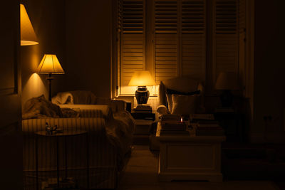 Interior of bedroom