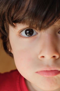 Close-up of girl