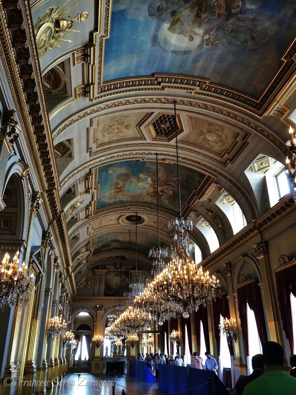 LOW ANGLE VIEW OF INTERIOR OF BUILDING