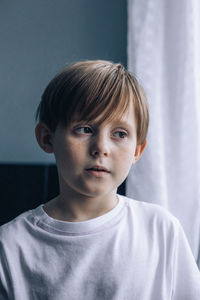 Close-up portrait of young man