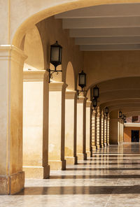 Corridor of building