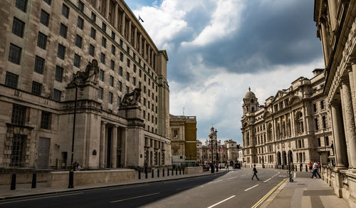 View of buildings in city