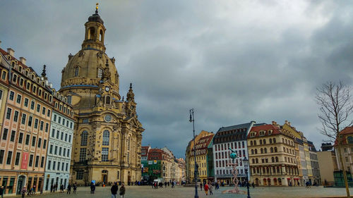 Gorgeous view of baroque church - frauenkirche, germany