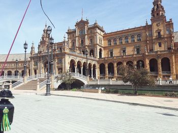 View of historical building