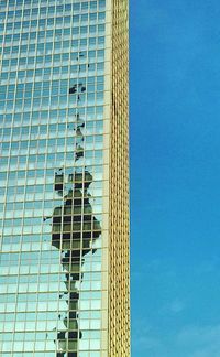 Low angle view of modern building