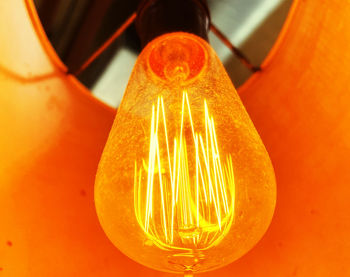 Bulb light in the house