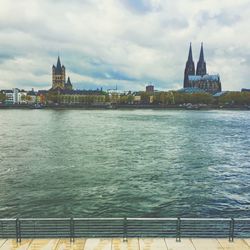 River with buildings in background