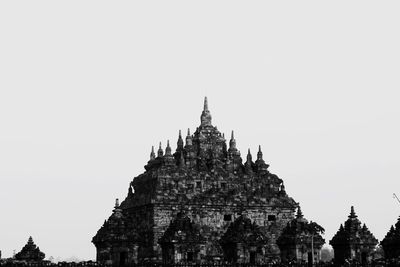 View of cathedral against clear sky