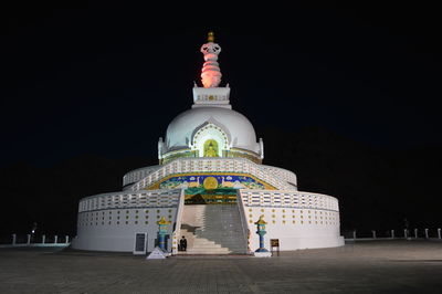 View of building at night