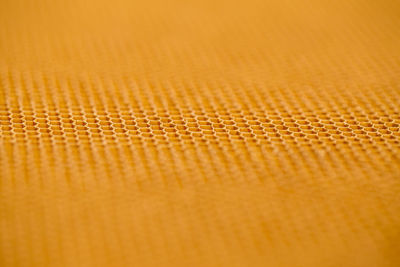 Full frame shot of yellow fabric