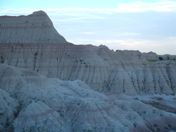 High angle view of canyon