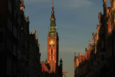 Panoramic view of buildings in city