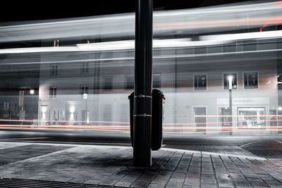 Railroad station platform