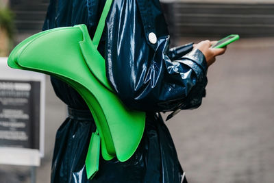 Young woman using mobile phone