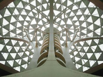 Low angle view of ceiling